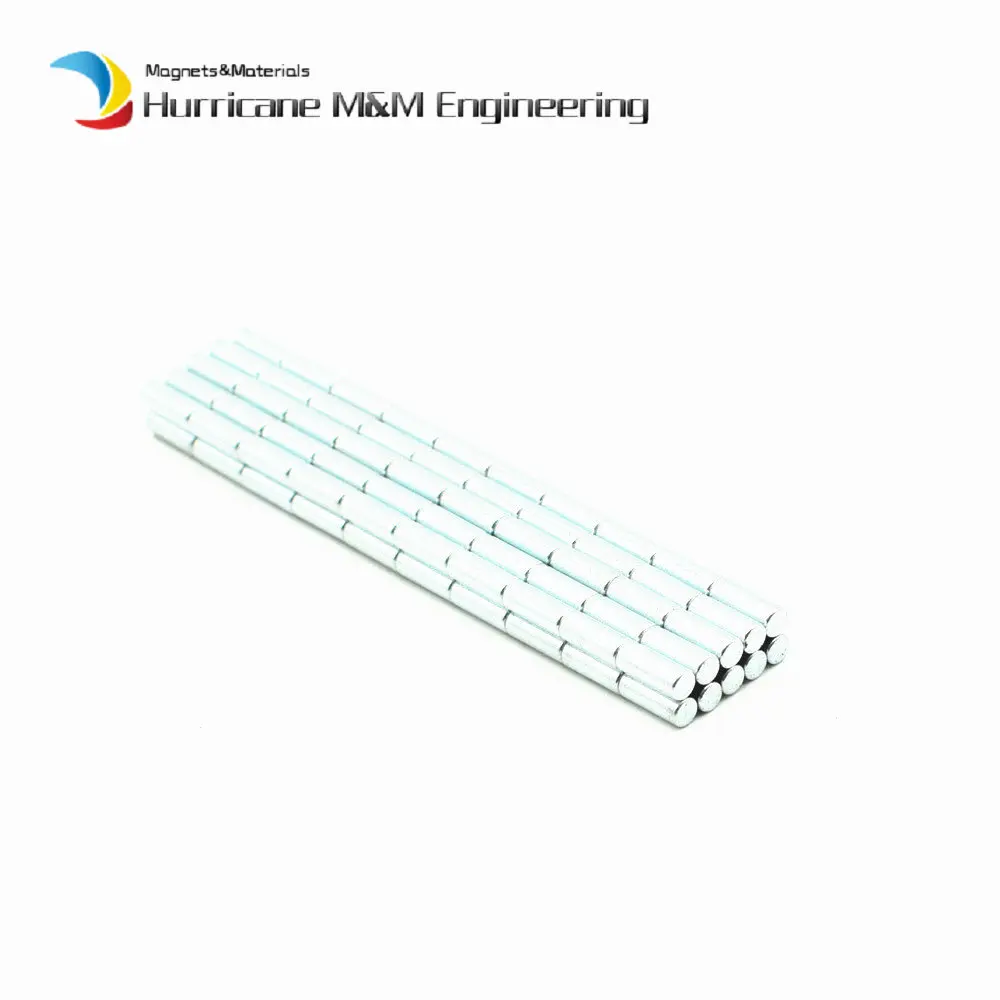 

NdFeB Micro Magnet Cylinder Dia. 2x5 mm Precision Neodymium Sensor Magnets N42 Tinny Magnetics 100pcs