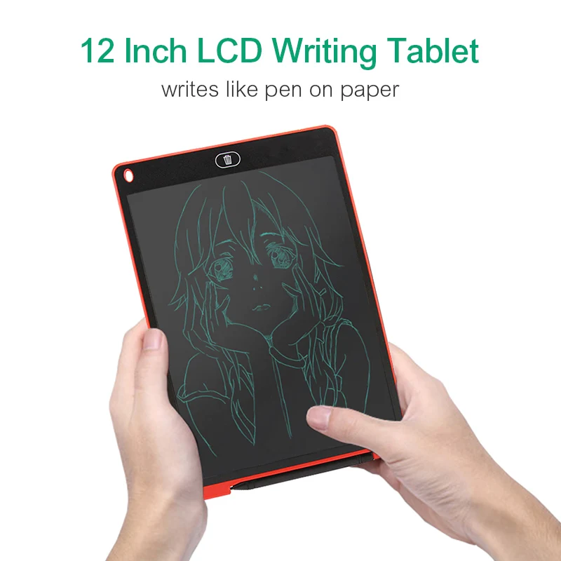 12''LCD планшет для письма цифровой графический электронный блокнот рисования