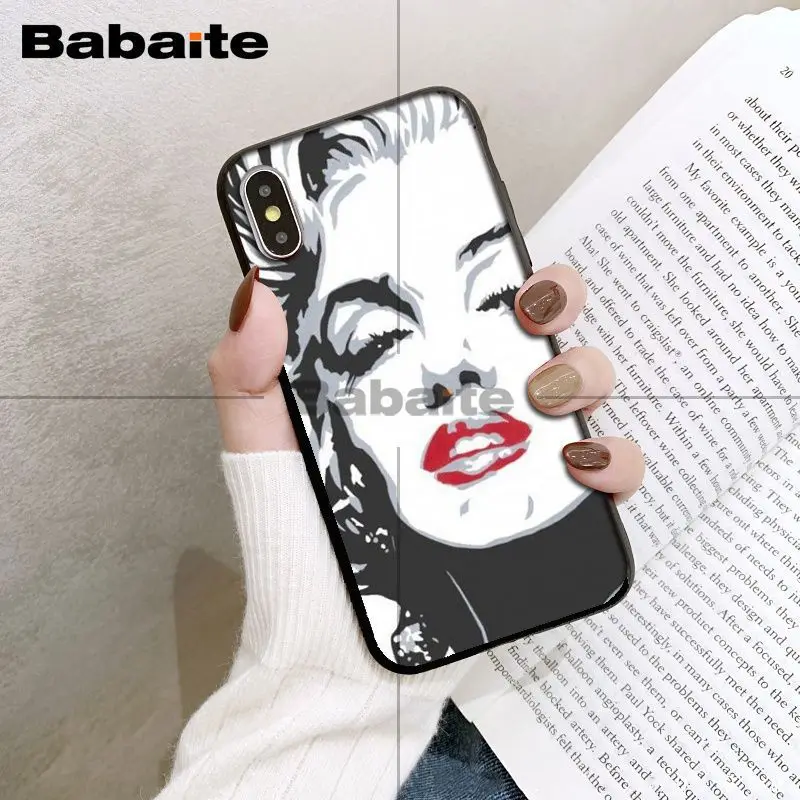 A14 Babaita Мэрилин Монро Роскошный Уникальный Дизайн чехол для телефона iPhone X XS MAX 6 6S 7 7plus 8 8Plus 5 5S XR 11 11pro 11promax - Цвет: A14