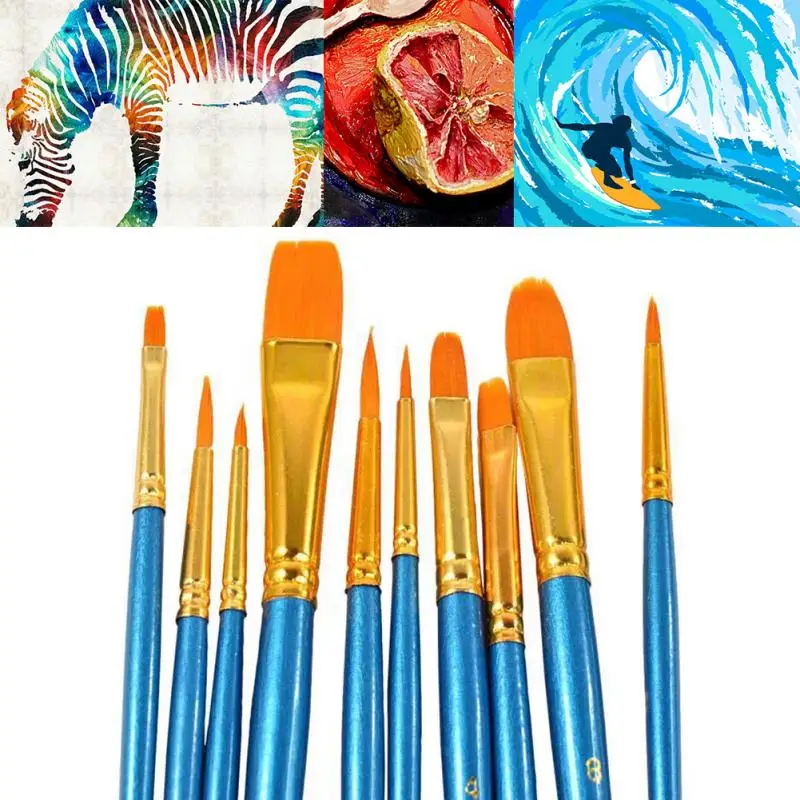 Новинка Лидер продаж 20 живопись ручки + 2 палитры нить Палетка с кистью рисования