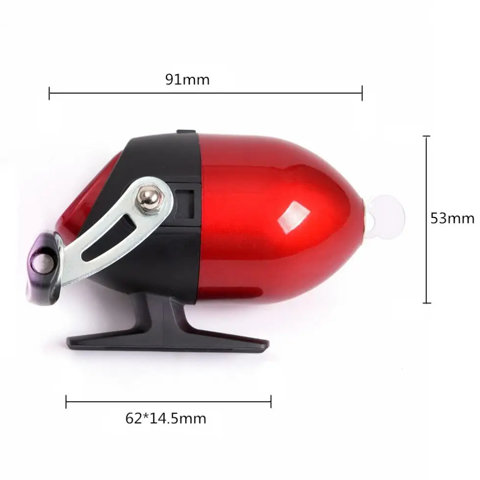 

1.4M Mini Durable Portable Rod Combo Telescopic Ice Rock Fishing Rod + Closed Spherical Fishing Reel