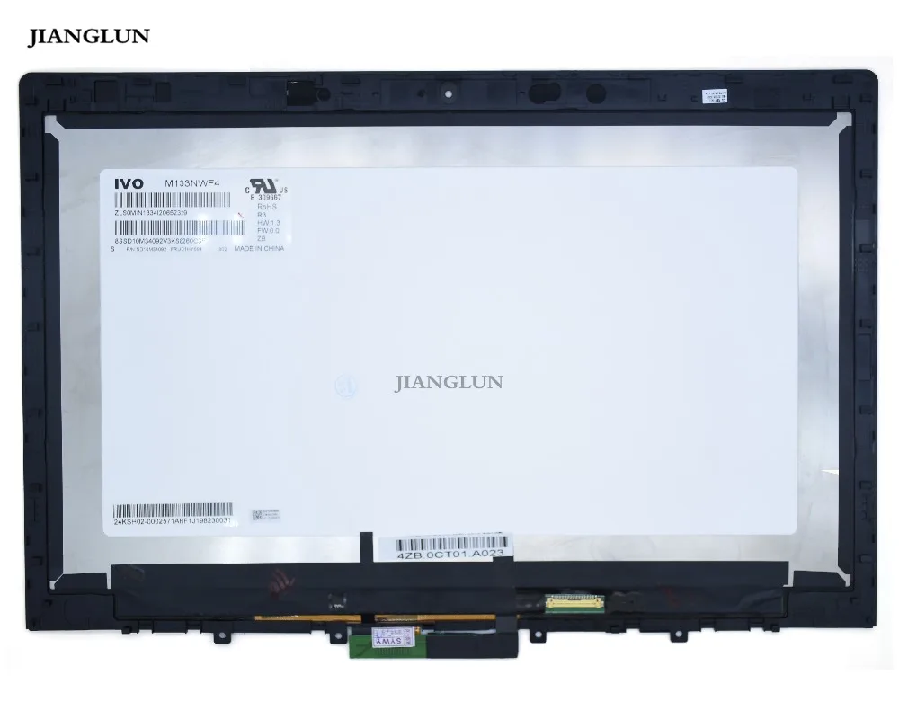 JIANGLUN для Lenovo S2 Yoga L380 ЖК сборка с рамкой и сенсорной панелью|ЖК-экран ноутбуков| |