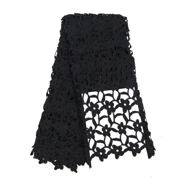 2017 Горячая Распродажа нигерийский гипюровый шнур швейцарская вуаль кружева