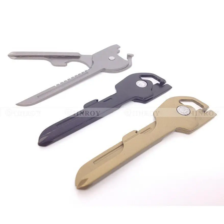 Многофункциональный брелок из нержавеющей стали 6 в 1|knives knife|knife functionknives pocket knife |