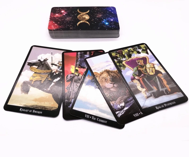 

100Sets 2018 New Tarot Deck Cards, Read The Mythic Fate Divination For Fortune Card Games