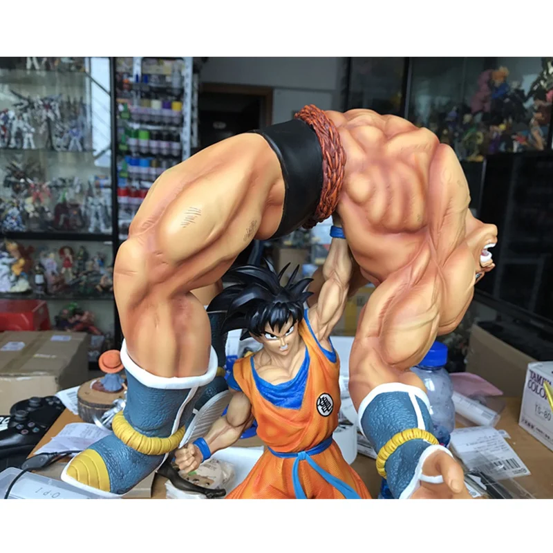 Статуя Dragon Ball Сон Гоку Лифт наппа полноразмерный портрет ограничение груди GK