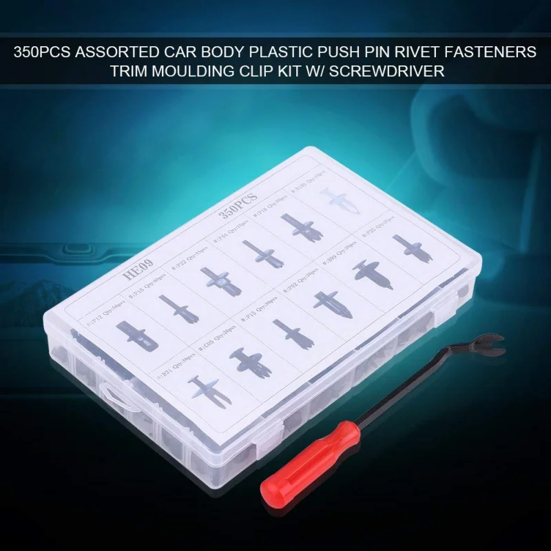 Автомобильный кузов автомобиля пластиковая шпилька с заклепками фотозажим