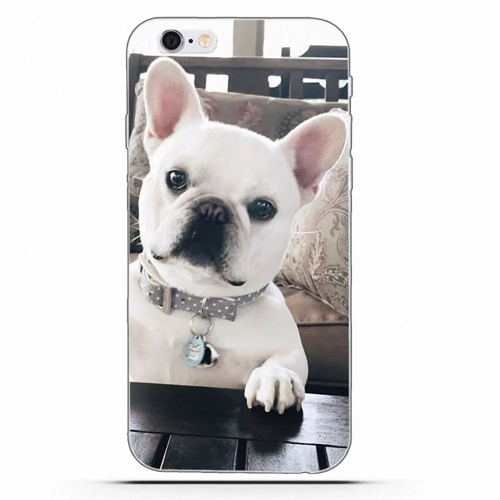 Мягкие TPU чехол для телефона Французский бульдог милый htc Desire 530 626 628 630 816 820 один A9