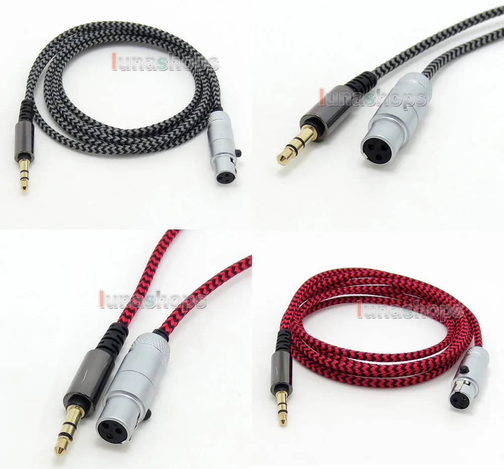 OFC Soft Audio upgrade Cable For AKG Q701 K702 K271s 240s K271 K272 K240 K141 K171 K181 K267 K712 Headphone Earphone LN004707