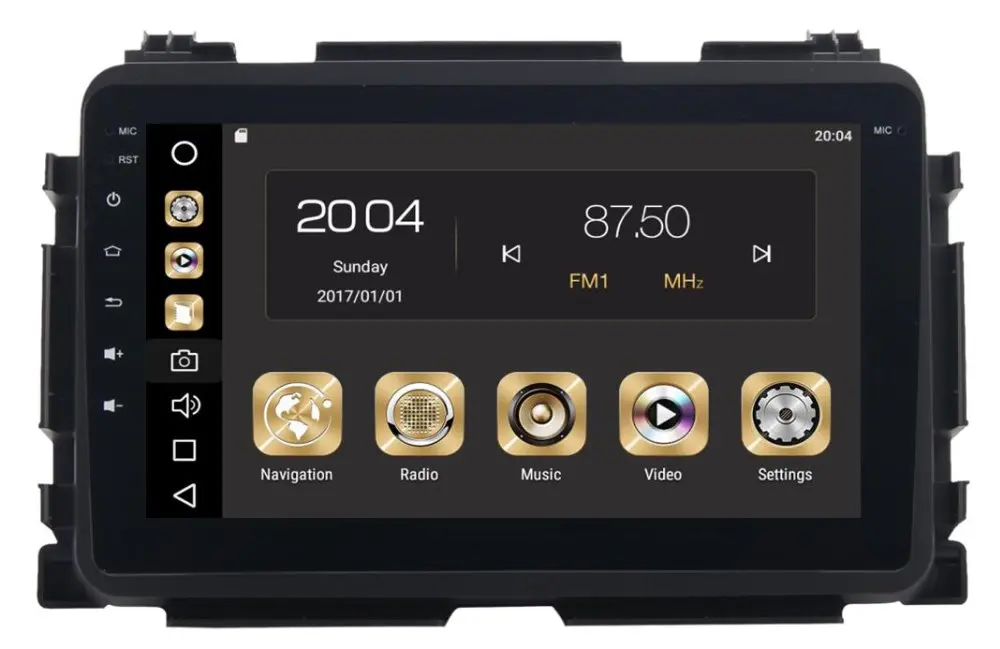 Carplay 4G 64G 8 &quotAndroid 10 автомобильная аудиосистема Для Honda Vezel HR V HRV 2014 головное