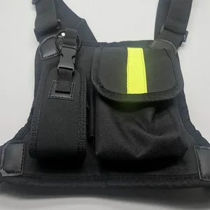 Чехол для радиоприемника, нагрудная сумка, чехол для переноски для Baofeng, UV-5R UV-82 UV-9R TYT Motorola Walkie Talkie 'd xun