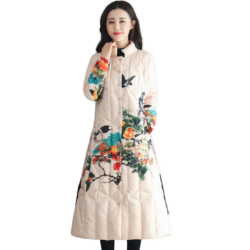 ВИНТАЖНЫЕ пальто с хлопковой подкладкой новинка 2021 зимняя куртка женский