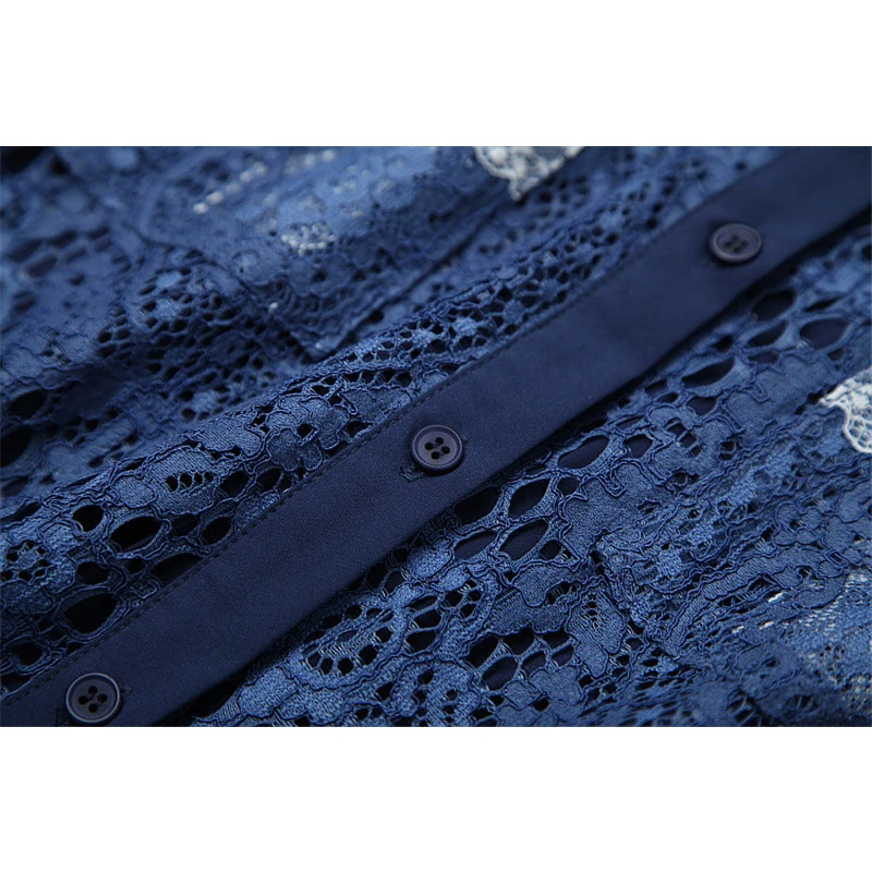 Брендовый Модный летний костюм для подиума комплект из 2 предметов, Женский дизайнерский с коротким рукавом, цветной кружевной топ и юбка, комплект для вечеринки