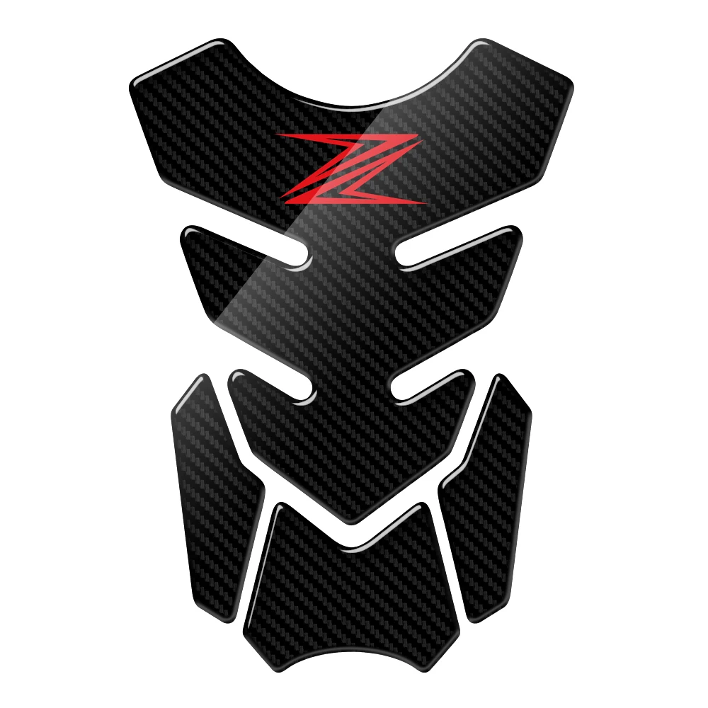3D Карбон защитная накладка на бак мотоцикла Наклейка чехол для Kawasaki Z250 Z300 Z650 Z750 Z800 Z900 Z1000 Z1000SX