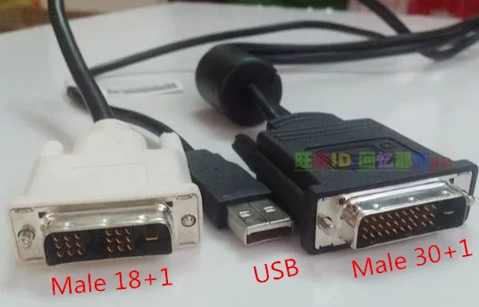 Molex DVI female turn to HDMI male 30 + 1 USB Male 18 1|turn| |