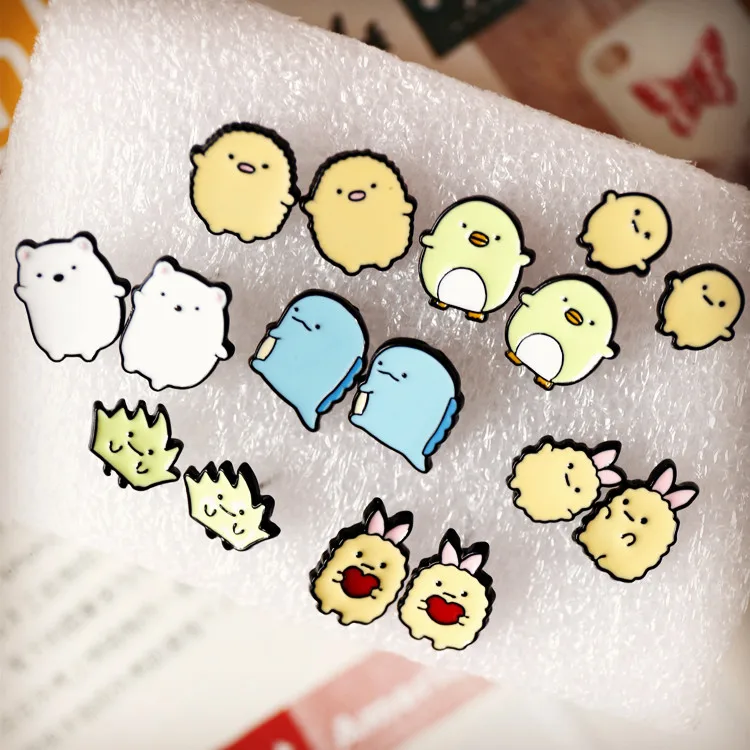 2 шт./пара с любимыми персонажами из мультфильмов мини sumikko gurashi фигурка героя