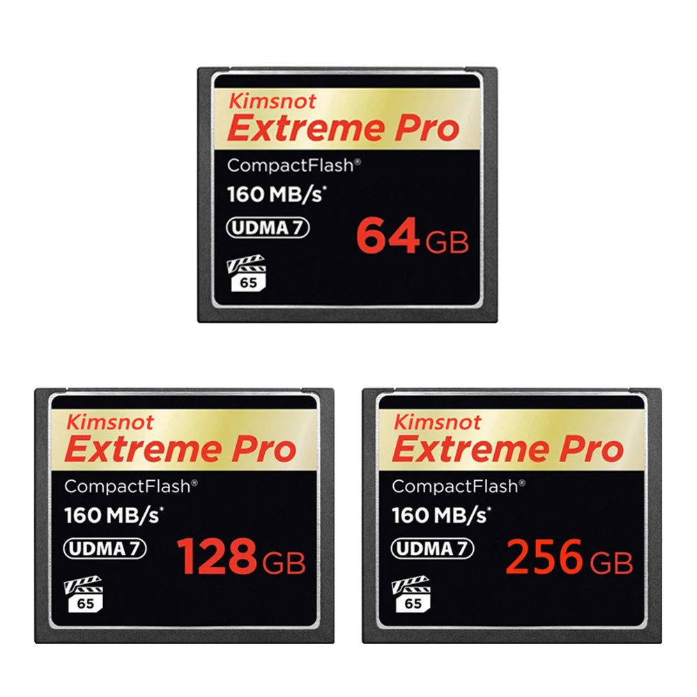 Kimsnot Extreme Pro компактная флеш карта 32 ГБ 64 128 256 памяти высокоскоростная CF 1067x 160