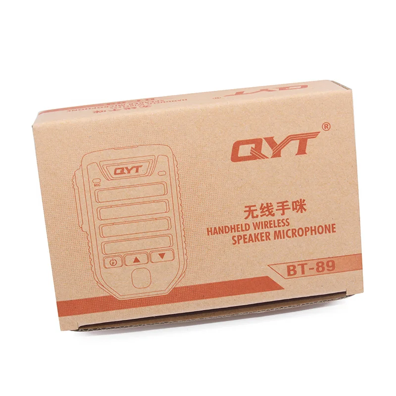 QYT BT-89 BT89 Беспроводной Bluetooth без нажатия кнопок ручной микрофон Динамик микрофон для QYT KT-7900D KT-8900D KT-UV980 плюс мобильное радио автомобиля