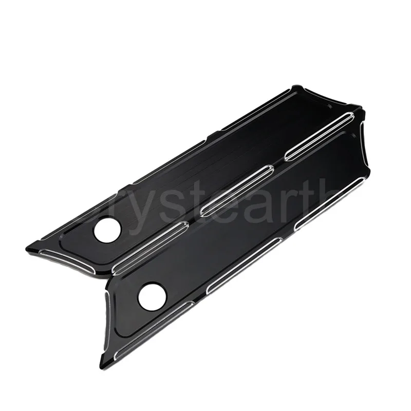 Motorcycle Saddlebag Saddle Bag Latch Covers For Harley Touring Road King Street Electra Glide 2014 2015 2016 2017 2018 | Автомобили и