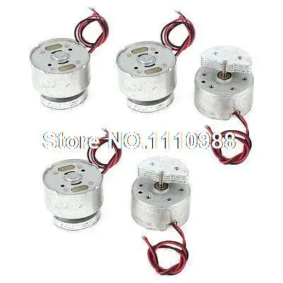 

5 Pcs Mini Vibration Vibrating Electric Toys Motor 3500RPM DC 1.5-6V RF300