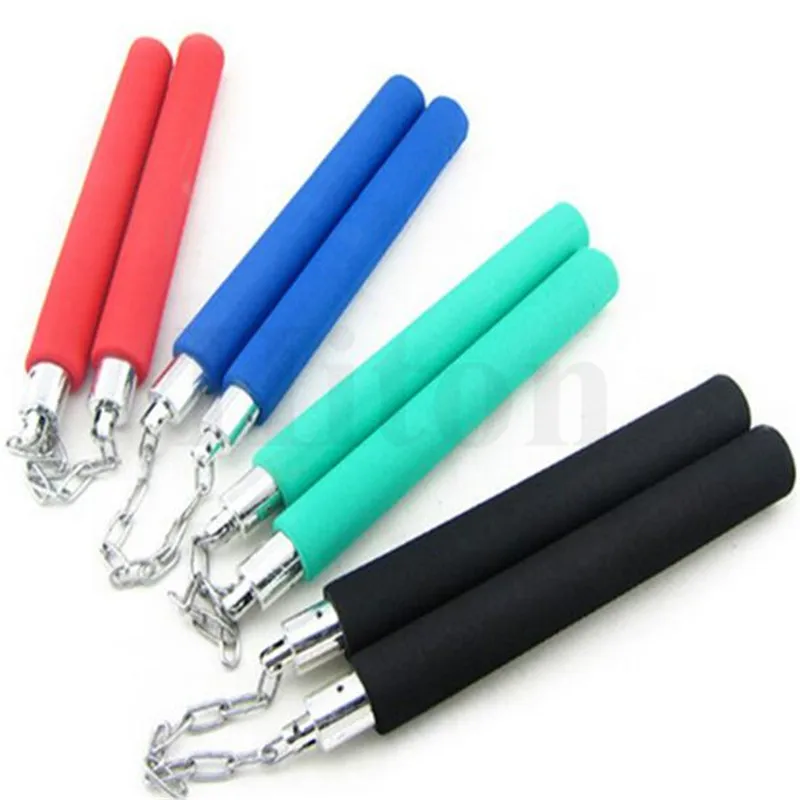 Единоборство Пена мягкий безопасный нунчаки для фитнеса Nunchaku детей kungFu