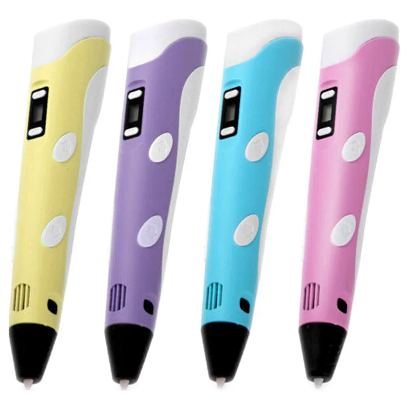 Дудлинга 3D ручка для печати и рисования с OLED Экран детский подарок