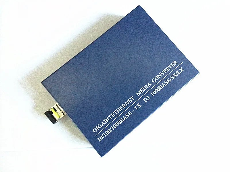 

10/100/1000M, Double SFP Fiber Media Converter, External PSU,20KM LC 1310/1550 1pair