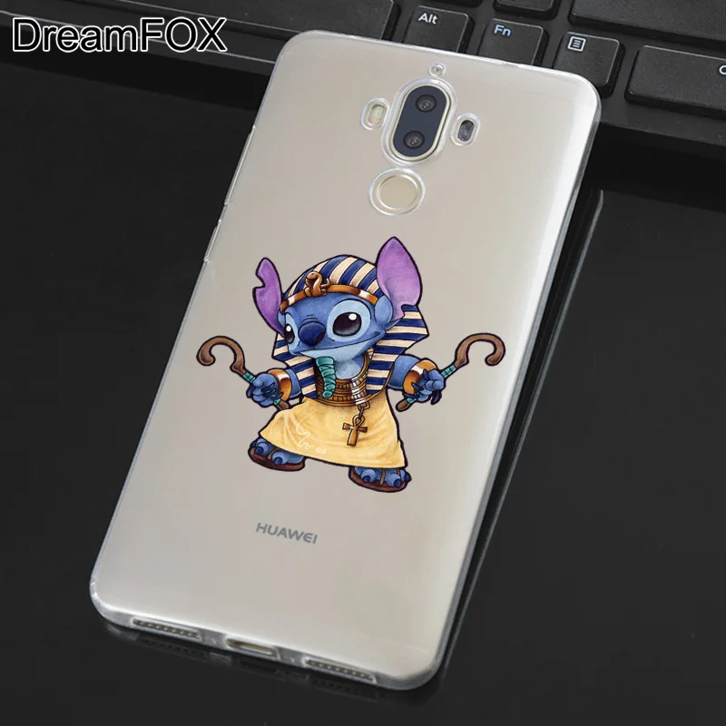 DREAMFOX L605 Stich Мягкий силиконовый чехол из ТПУ для huawei mate Nova 2 9 10 20 30 Lite Pro Plus |