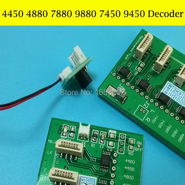 Лучший декодер для принтера Epson Stylus PRO 4450 4880 7450 7880 Чип карты|chip decoder|decoder epsonepson stylus pro