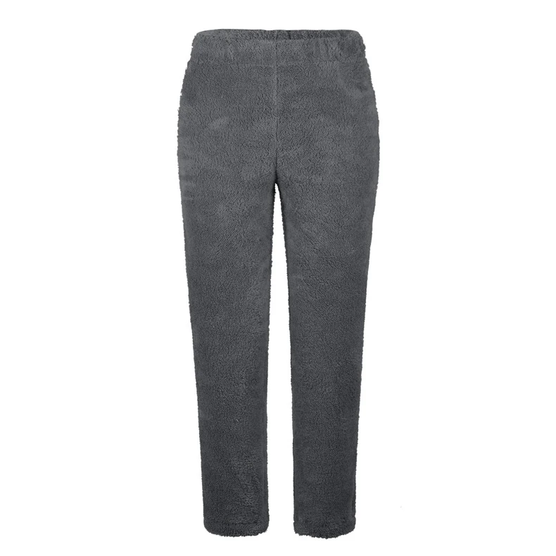Dark gray Женские меховые теплые леггинсы для фитнеса, зимние эластичные леггинсы из плюша и флиса, женские спортивные бархатные леггинсы размера плюс, леггинсы - Цвет: Dark gray