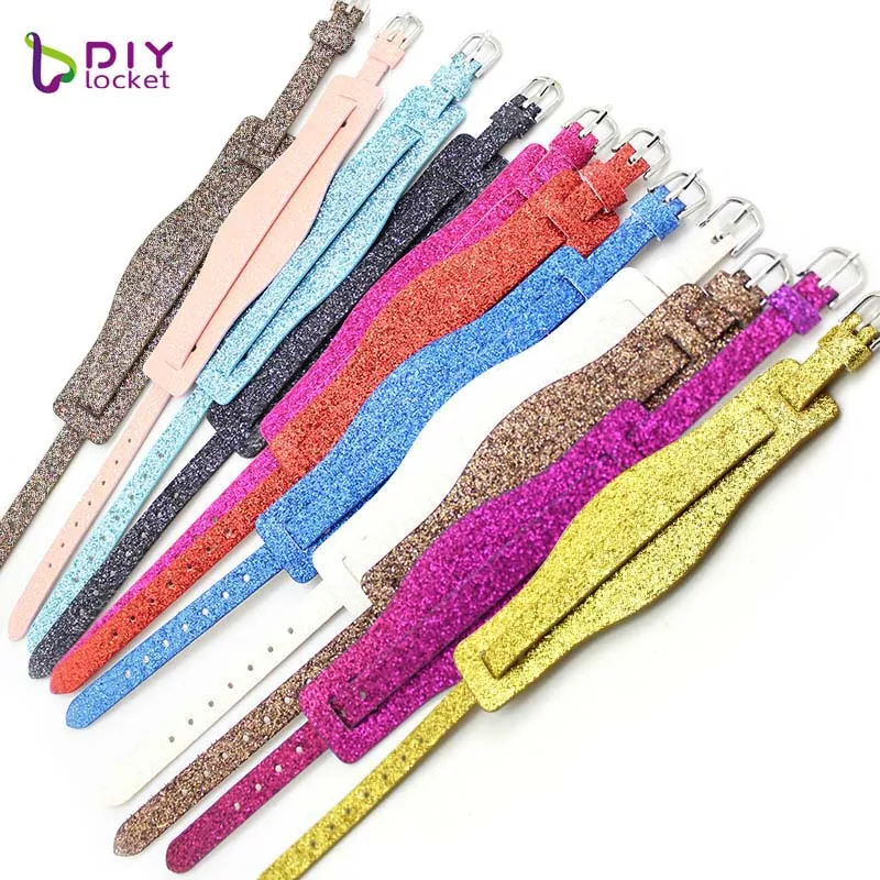 Браслеты из искусственной кожи 10 шт. 18 + 8 мм DIY можно выбрать цвет подходят для
