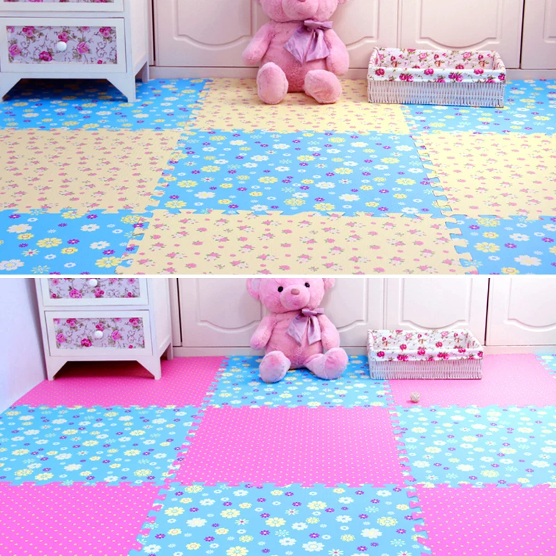 Высококачественный детский коврик 9 шт./лот из ЭВА для пазлы игрушки пены мягкий