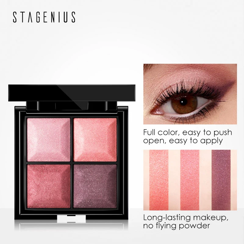 STAGEBIUS Nude Eyeshadow Palette Waterproof Makeup Matte Shadow of Easy to Blend Eye Make Up |