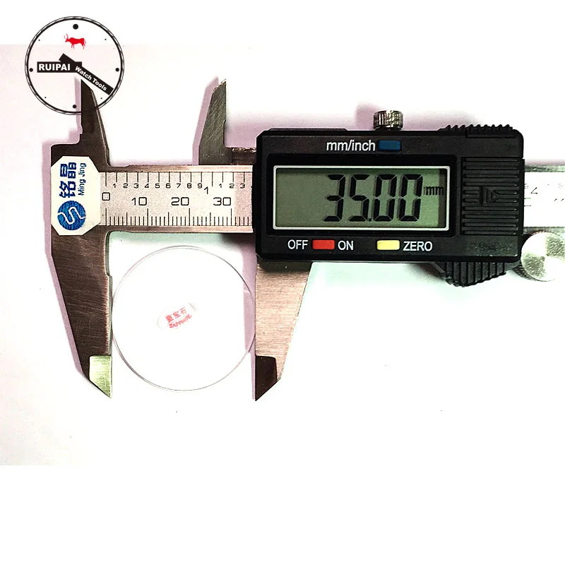 Замена часов стекло 36 мм/36 5 мм сапфировые часы кристалл для часовщиков ремонтные