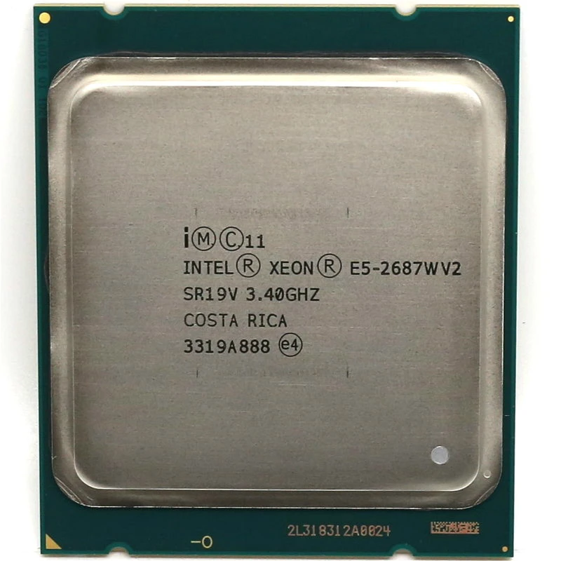 Процессор Intel Xeon E5 2687Wv2 SR19V 3 40 ГГц 8 ядерный 25 Мб LGA 2011 процессор 2687 Вт v2|Процессоры| |