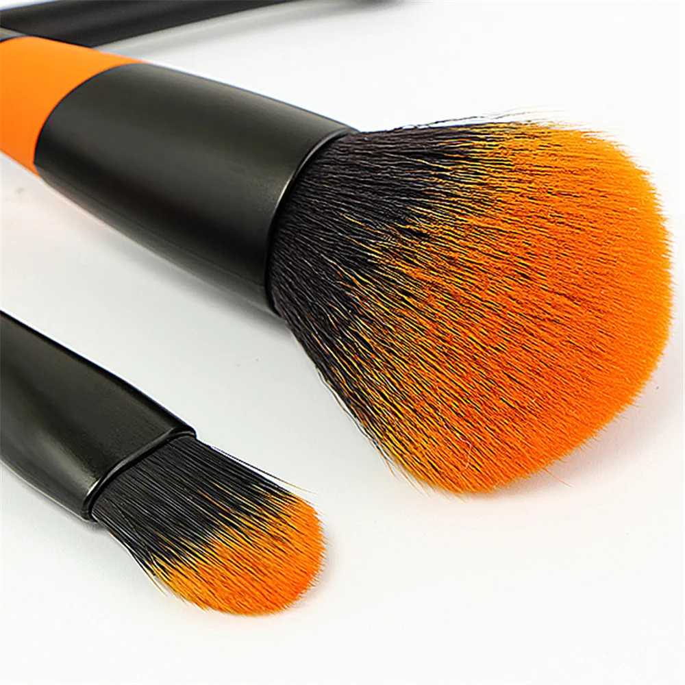 New 8PCS Professional Makeup Brushes Set Foundation Eyeshadow Eyebrow Blush Lip Fan Powder Brush Cosmetic Tools | Красота и здоровье
