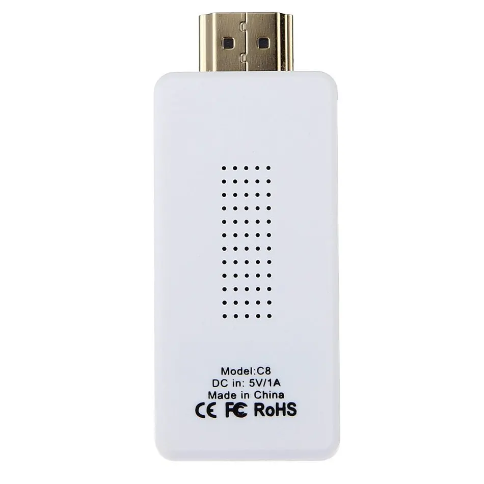 Yehua C8 2 4 г HDMI Miracast ключ DLNA проецирования Airplay Wi Fi Дисплей адаптер ТВ Stick Поддержка 2.4g