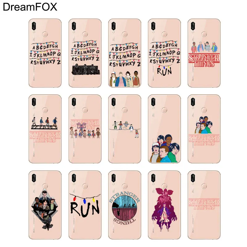 Чехол DREAMFOX L548 Stranger Things Мягкий силиконовый чехол из ТПУ для huawei Honor 6A 6C 7X9 10 P20 P30 Lite Pro