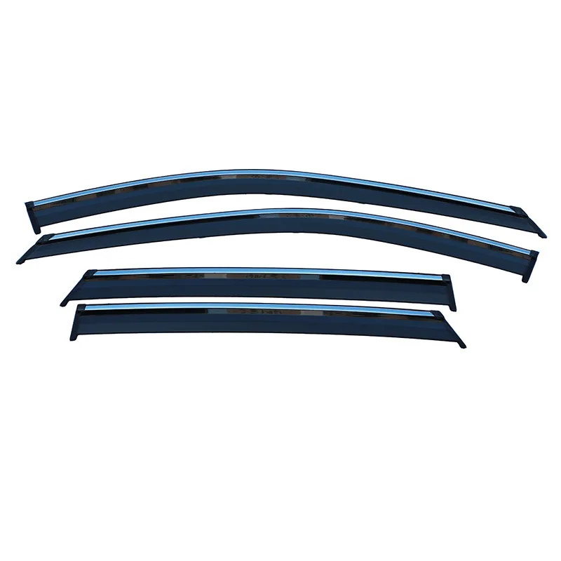 ABS 4pcs Car Styling Smoke Window Sun Rain Visor Deflectors Guard For Mazda CX-5 2013 Accessories