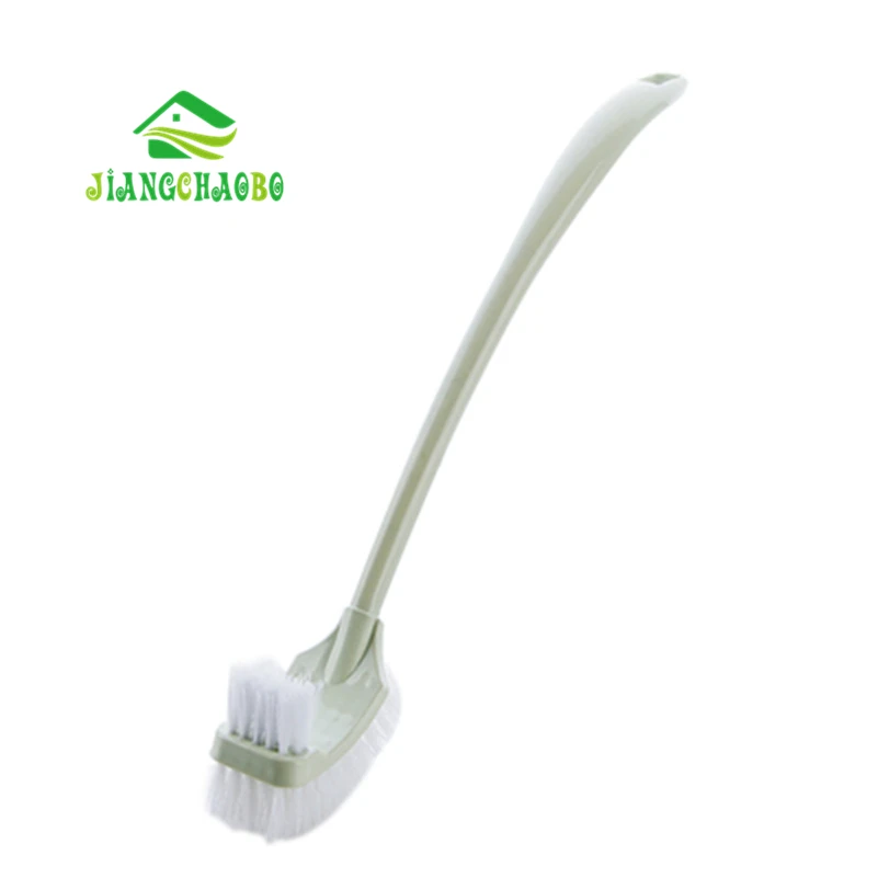 Green JiangChaoBo пластиковая туалетная щетка с длинной ручкой, чистящая щетка для туалета - Цвет: Green