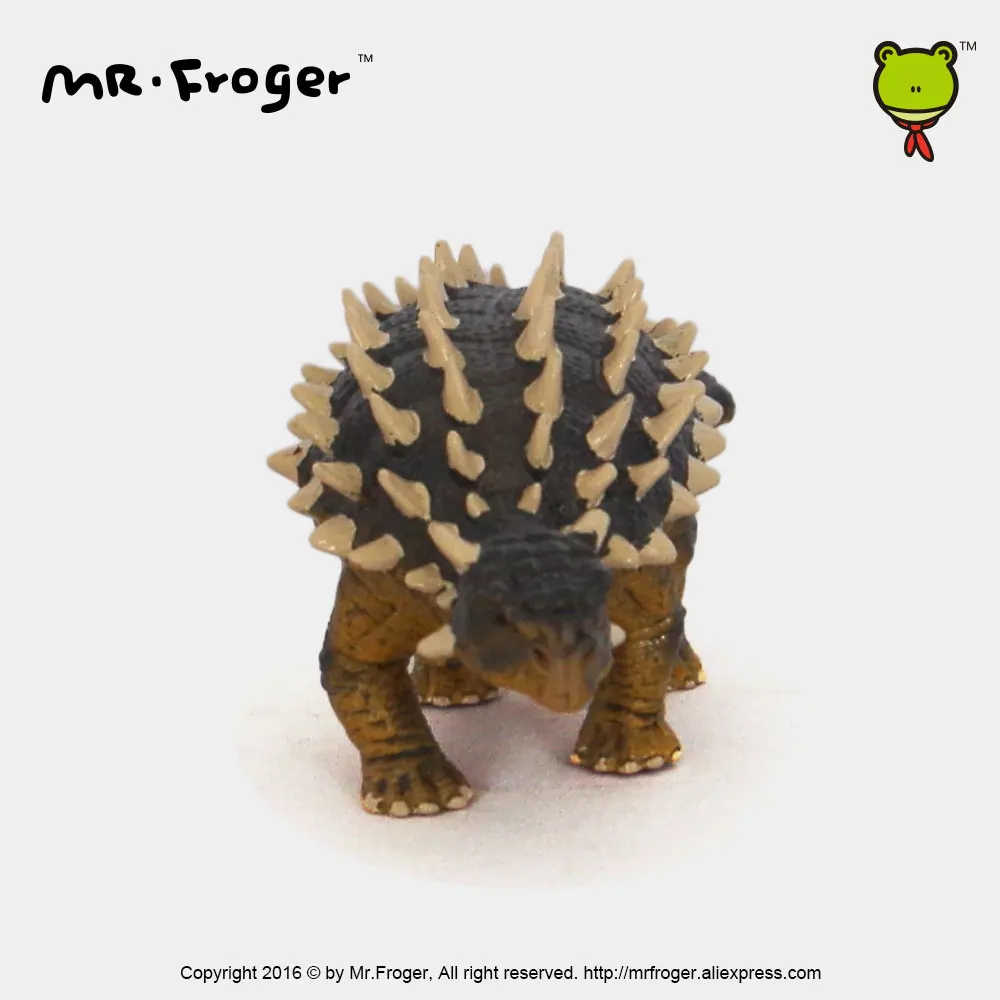 Mr.Froger Saichania модель игрушки динозавр Юрского периода милый зоопарк пластиковый