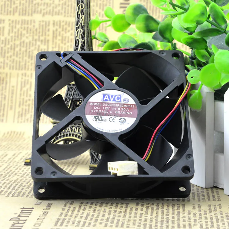 Free Delivery. 9025 9 cm/cm 4 pin/wire PWM control speed regulating hydraulic bearing CPU cooling case fans | Электроника