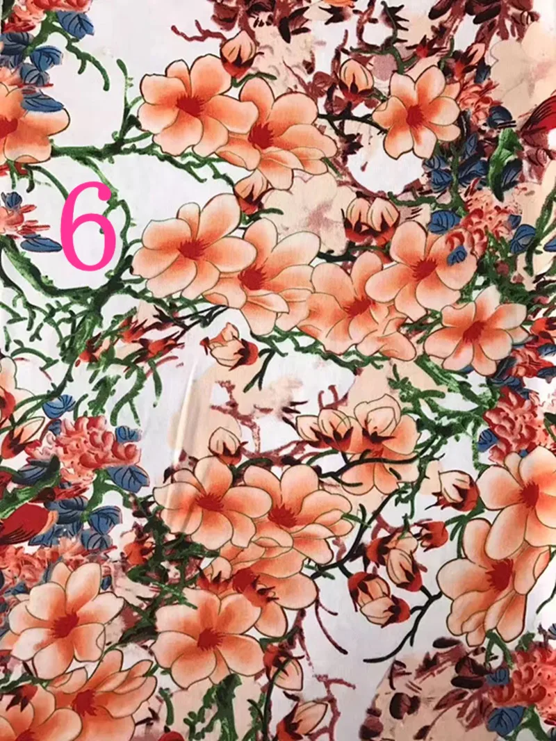 

Fashion colorfully printed China folk style polyester spandex jersey fabric,soft and tender touch, XT170802D