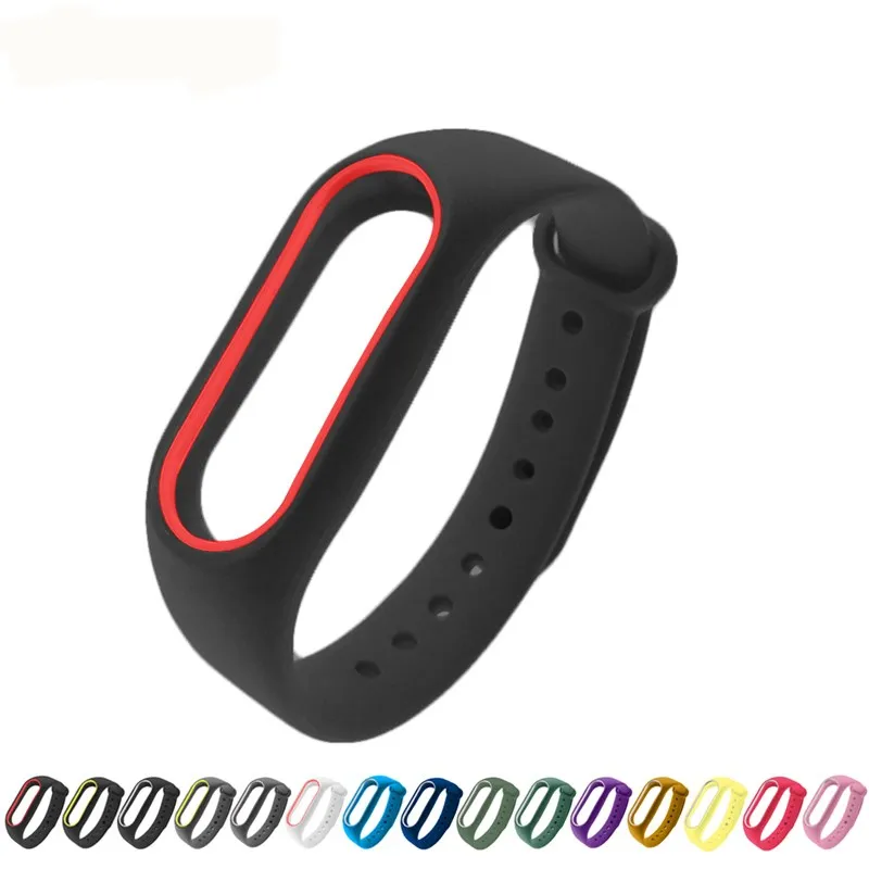 For Xiaomi Mi Band 2 Strap Replacing Smart Bracelet Accessories xiaomi band Colorful Silicone strap | Электроника