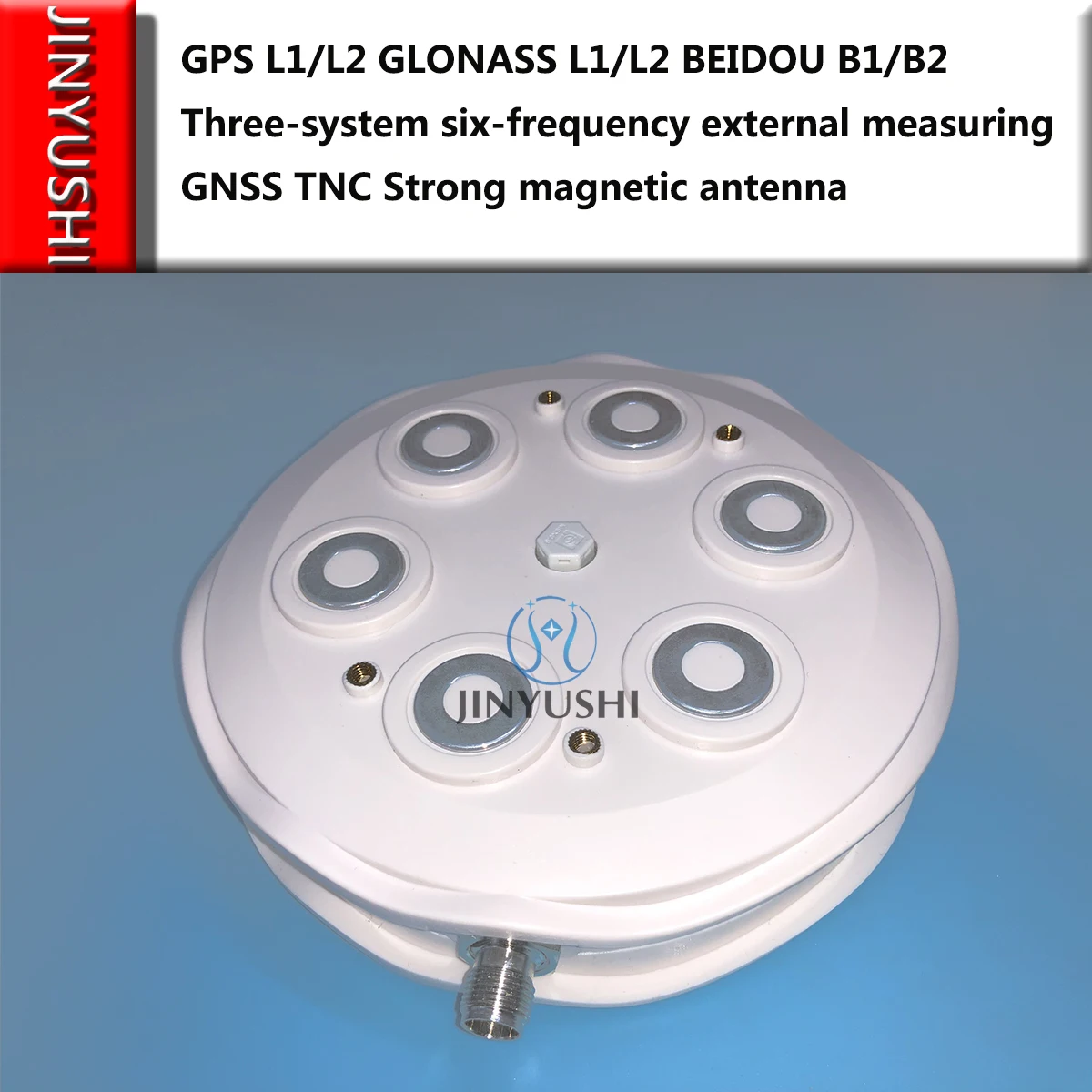 GPS L1/L2 GLONASS BEIDOU B1/B2 три системы шестичастотный внешний измерительный GNSS TNC сильная