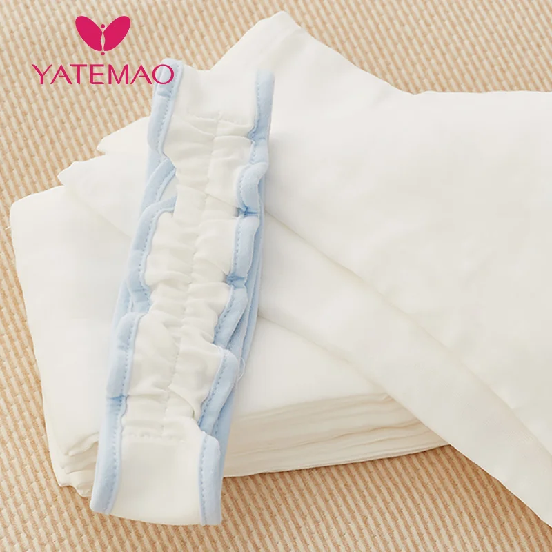 Многоразовые детские подгузники YATEMAO 6 шт. тканевые вкладыши для подгузников