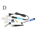 Электрический паяльник 60 Вт, 110 В220 В, мини-ручка, термокарандаш, паяльная станция с наконечниками, подставка