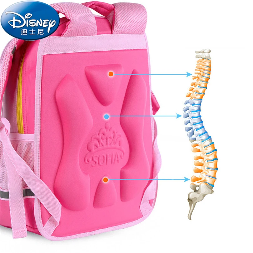 Школьные ранцы для девочек 1 3 класса с принтом холодная принцесса|Школьные ранцы|