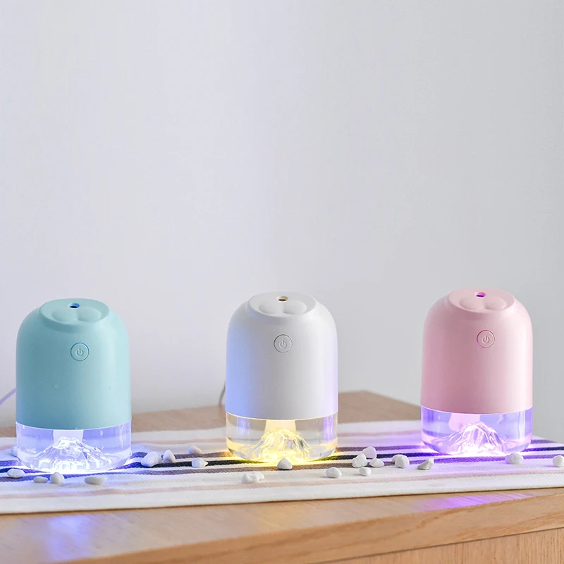 

USB Mini Humidifier Creative Seal Air Humidifiers Mist Maker Car Ultrasonic Essential Aromatherapy Oil Diffuser With LED Lamps