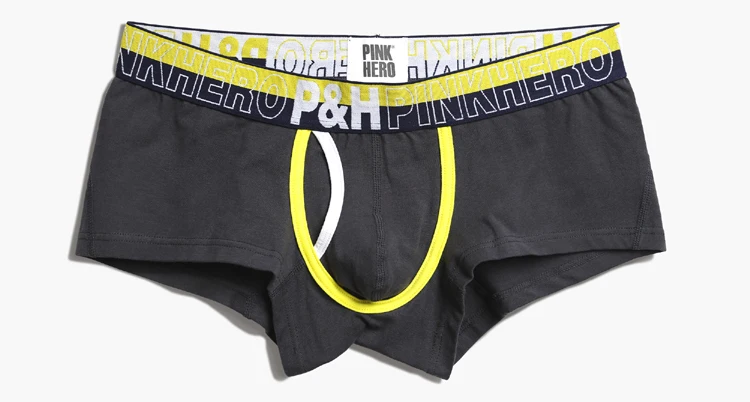 Горячее предложение! Распродажа! 5pcs \ Лот Pink Heroes высокое Качественный хлопок нижнее белье Для мужчин, боксеры, шорты, трусы, классический однотонный в полоску Футболка для мальчиков трусы-шорты